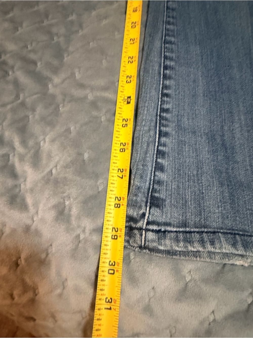 refuge bootcut Light Blue Jeans 7R #48 - Picture 9 of 13